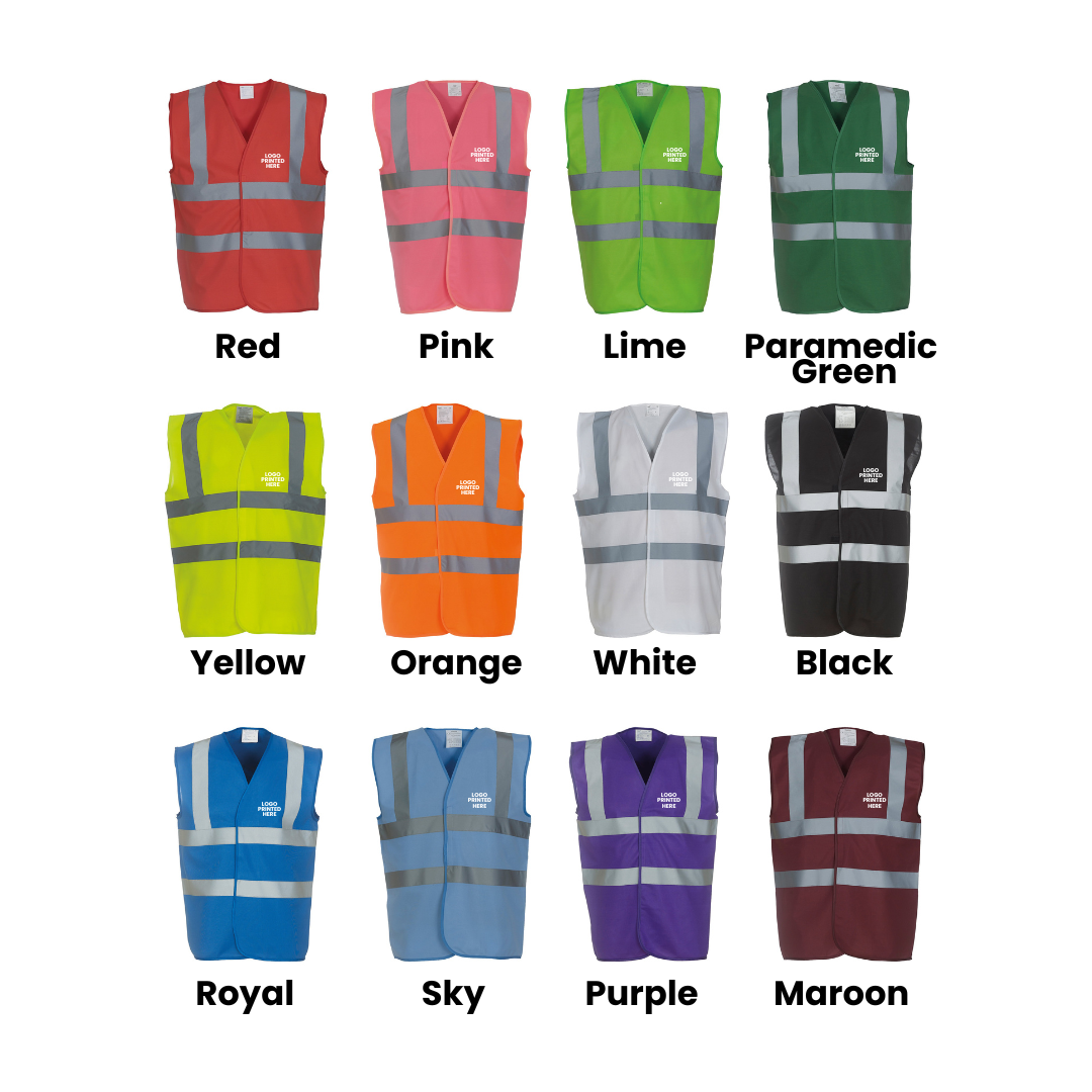 Printed Hi-Vis Vest Bundle