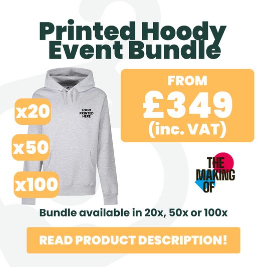 Adults Printed Hoody Event Bundle