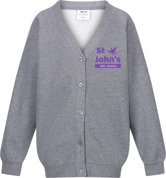 St Johns Preschool - St John's Pre-School Cardigan