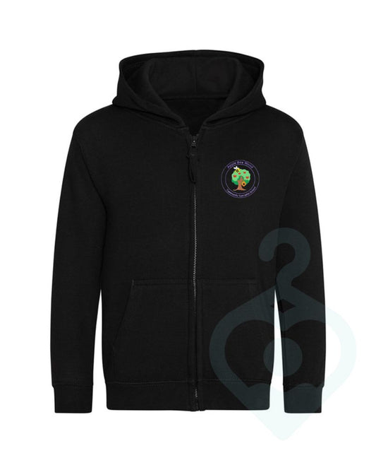 Apple Bee Wood Zip Up Hoody