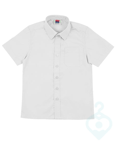 White Velcro Shirt