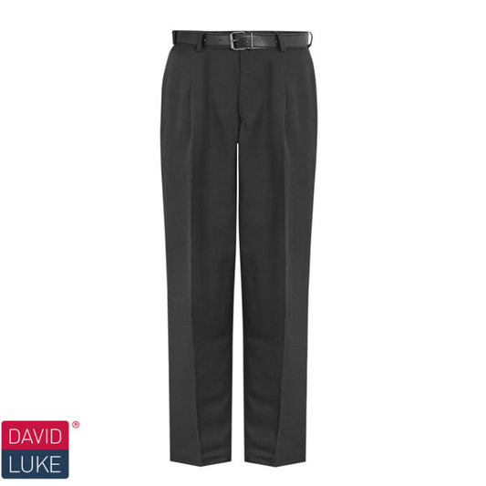 Black Sturdy Fit Trousers 958S - Male Fit