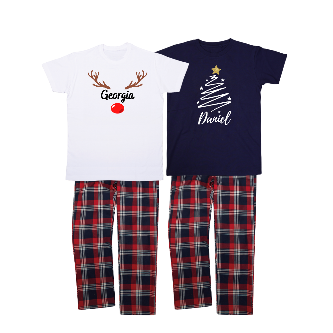 Men's Personalised Christmas Pyjamas