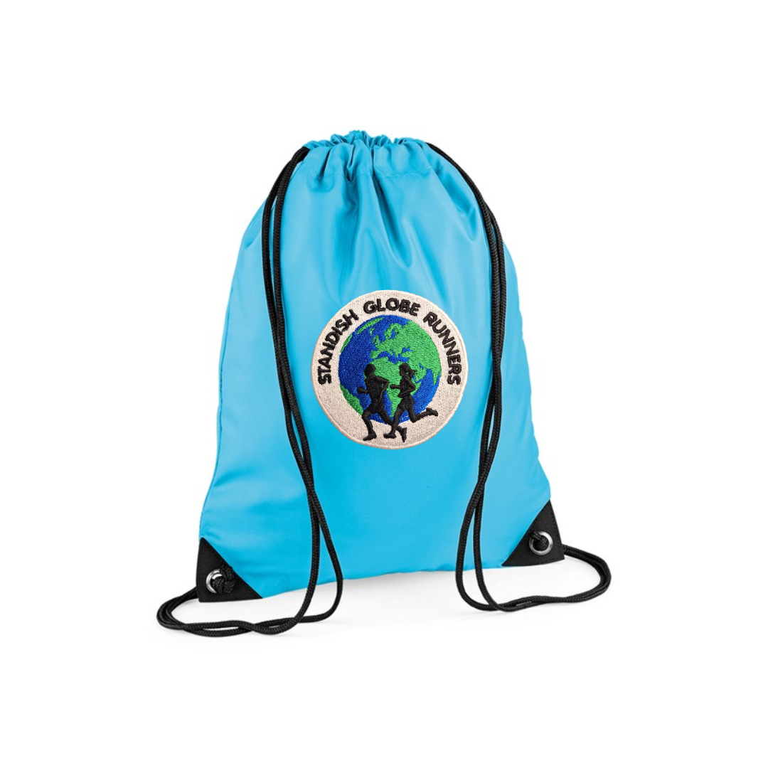 Standish Globe Drawstring Bag