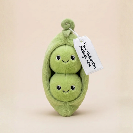 Two Peas in a Pod - Personalised Tag Tales Teddy