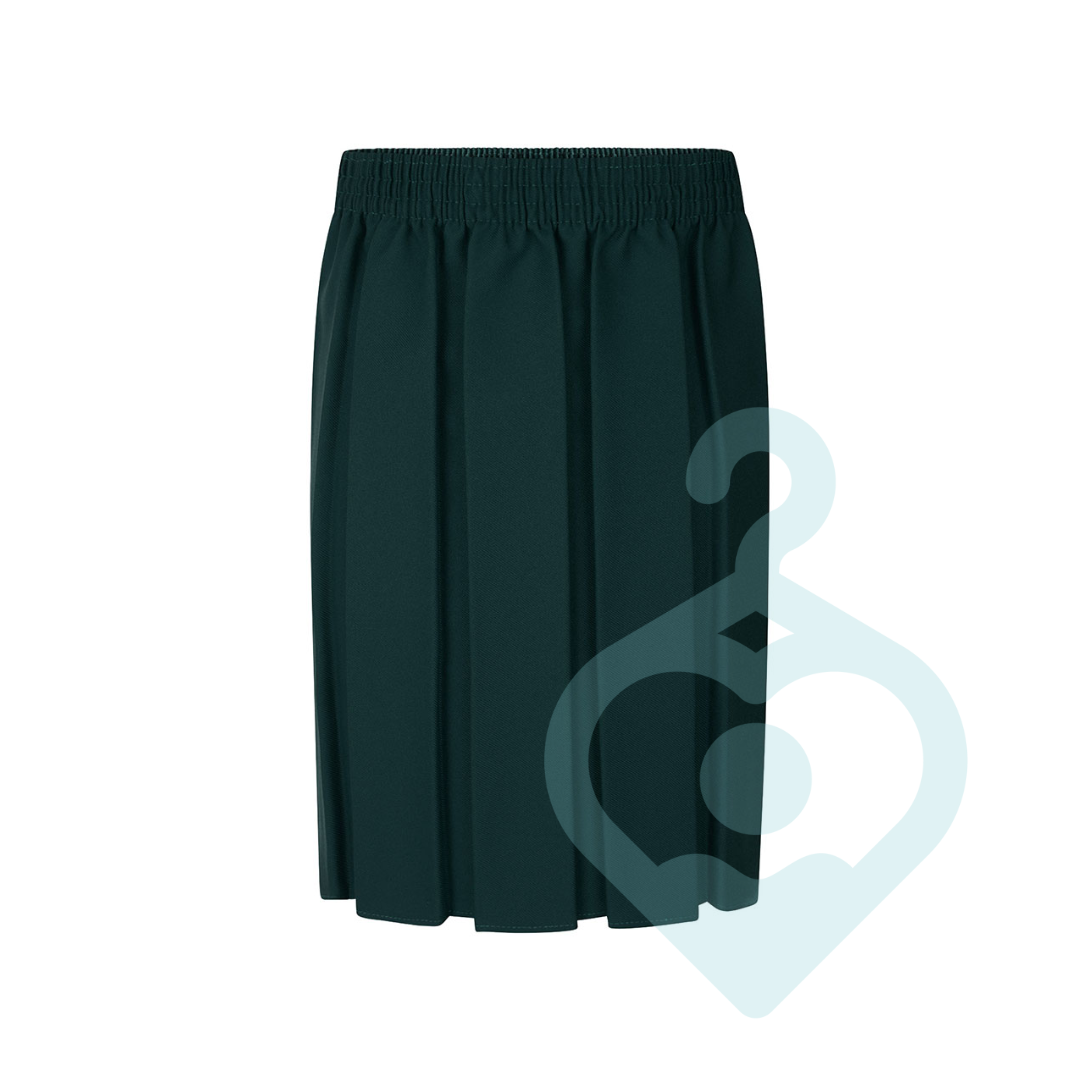 Primary Bottle Green Skirt