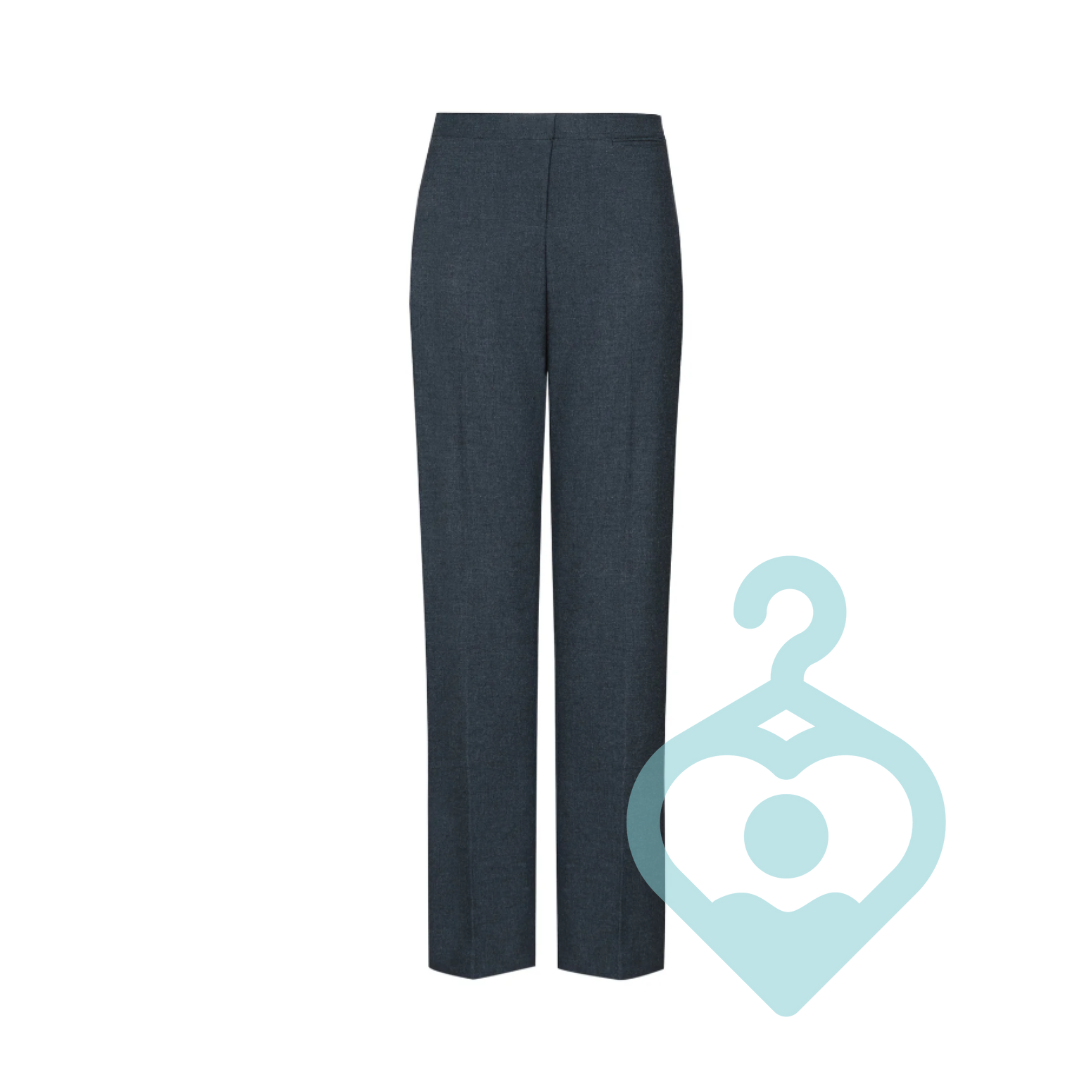 Navy Regular Fit Trousers 968 - Female Fit