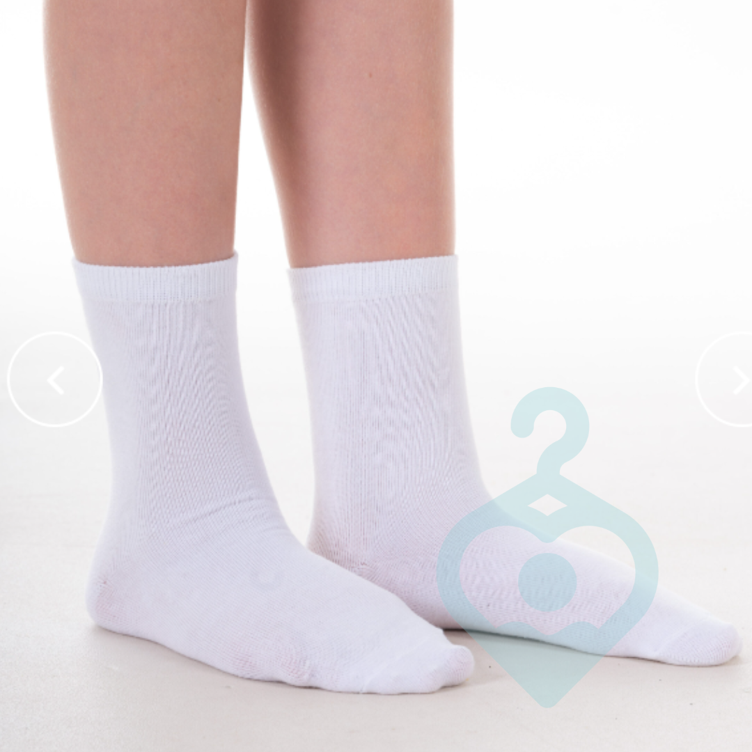 White PEX Ankle Socks