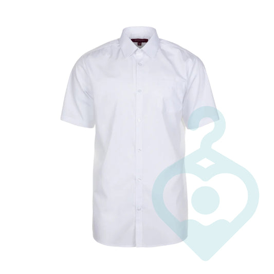 Shirt Non-Iron - White Twin Pack
