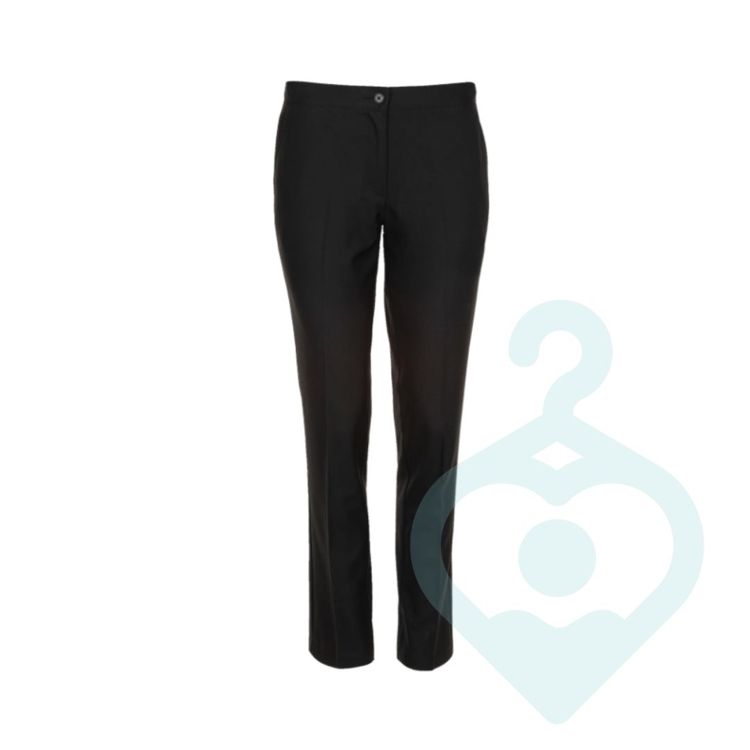 Black Slim Fit Trousers WB - Female Fit